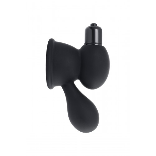 Вибромассажер для сосков TOYFA ,TPR, Черный