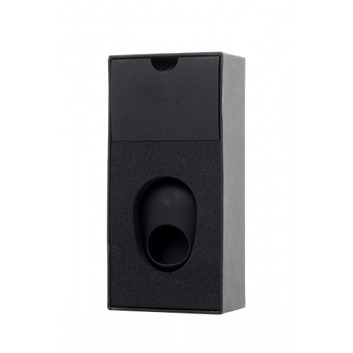 Эрекционное кольцо на пенис OIVITA, ORing Plus, силикон, черный, 6.5 см