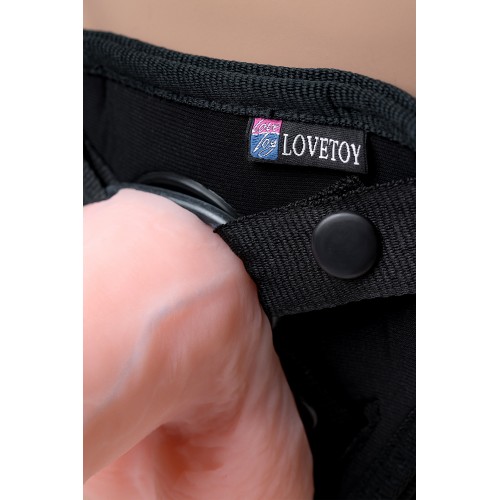 Страпон на креплении LoveToy UNI strap 7 Harness best of all