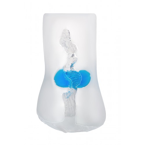 Мастурбатор реалистичный TOYFA Juicy Pussy Subtle Crystal, TPE, 14,5 см