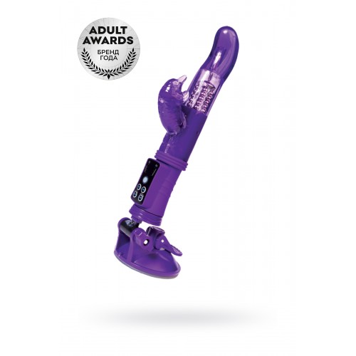 Вибратор с клиторальным стимулятором TOYFA A-Toys  , TPR, Фиолетовый, 22,5 см