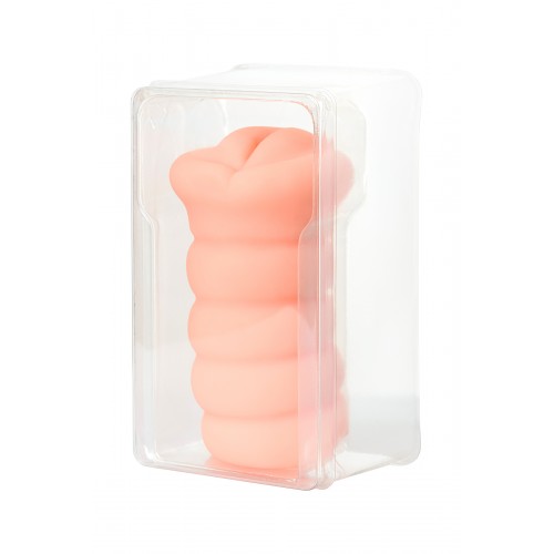 Мастурбатор реалистичный KOKOS Gloria с двойным слоем, TPR, телесный, 20 см