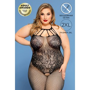 Костюм-сетка Candy Girl Hera, черный, 2XL (иной угол)