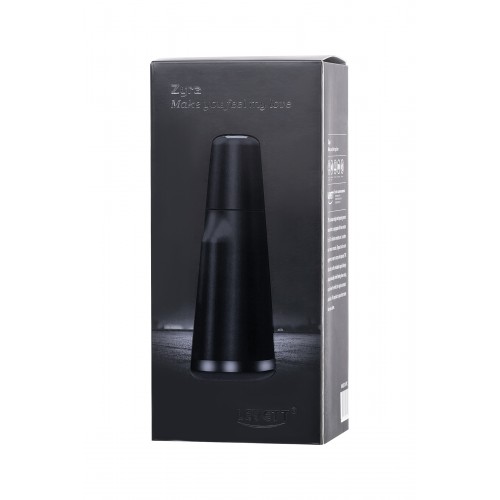 Мастурбатор Levett Zyra, TPE, черный, 22 см