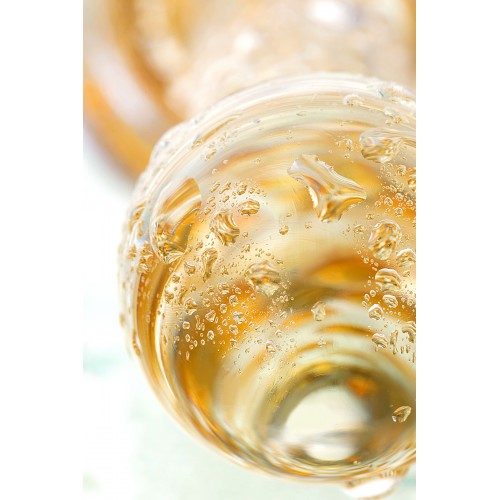 Двусторонний фаллоимитатор Sexus Glass, стекло, прозрачный, 25 см