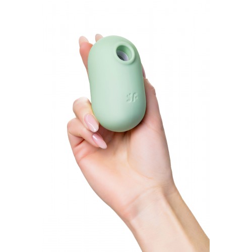 Вакуумный стимулятор клитора Satisfyer Pro To Go 2, мятный