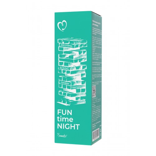 Игра для компании Eromantica, «Падающая башня Fun time night»
