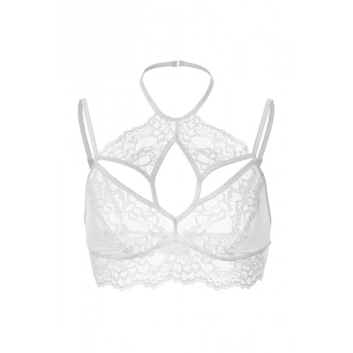 Бралетт удлиненный Erolanta Nelly, белый (50-52)