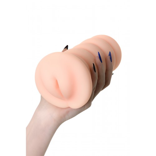 Мастурбатор реалистичный KOKOS Gloria с двойным слоем, TPR, телесный, 20 см