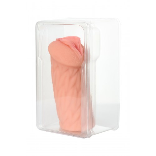 Мастурбатор реалистичный KOKOS ELEGANCE.005, TPR, телесынй, 16 см