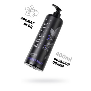 Лубрикант Erotist на водной основе FOREST FRUIT, с ароматом лесных ягод, 400 мл (иной угол)
