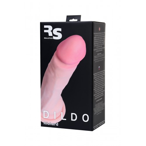 Реалистичный фаллоимитатор TOYFA RealStick Elite DILDO, TPR, телесный, 20 см