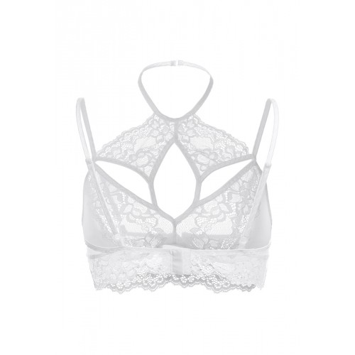 Бралетт удлиненный Erolanta Nelly, белый (50-52)