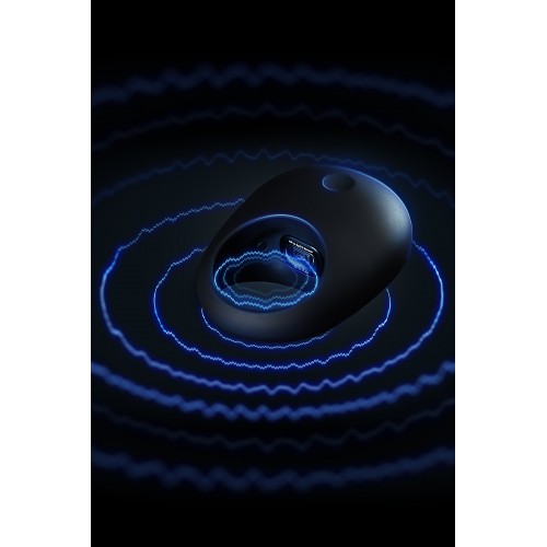 Эрекционное кольцо на пенис OIVITA, ORing Plus, силикон, черный, 6.5 см