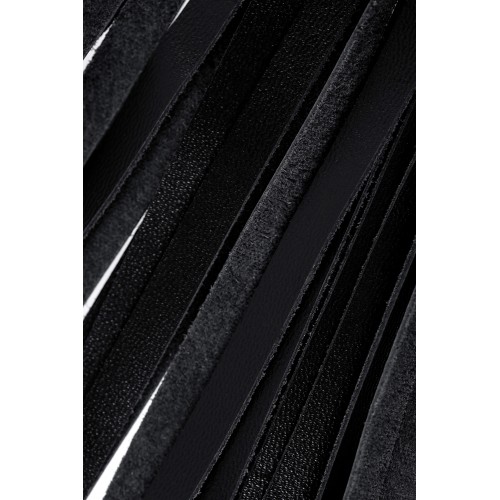 Плеть «Классическая» Pecado BDSM, натуральная кожа, черная