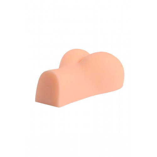 Вибромастурбатор реалистичный вагина+анус, XISE, TPR, телесный, 17 см.