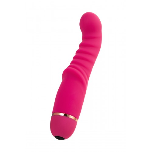 Нереалистичный вибратор A-Toys by TOYFA Capy, 20 режимов вибрации, силикон, розовый, 17,4 см, Ø 3,4