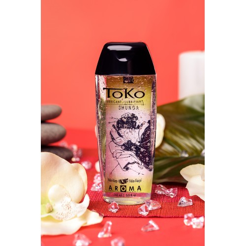 Лубрикант Shunga Toko Aroma на водной основе, со вкусом дыни и манго, 165 мл