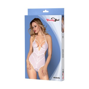 Боди Candy Girl Mirabelle белое, OS (иной угол)