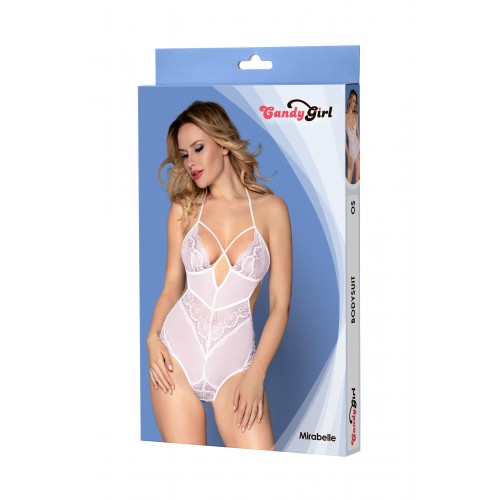 Боди Candy Girl Mirabelle белое, OS