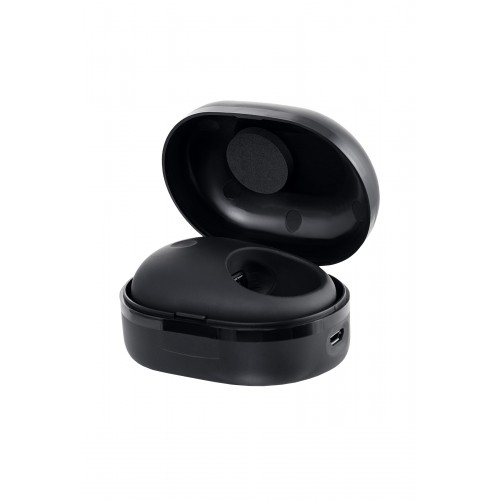 Эрекционное кольцо на пенис OIVITA, ORing Plus, силикон, черный, 6.5 см