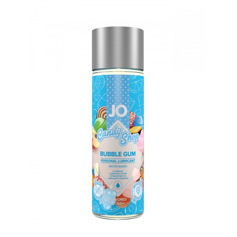 Съедобный лубрикант со вкусом "Бабл Гам" JO H2O Candy Shop Bubble Gum, 60 мл