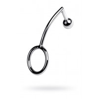 Насадка с анальной втулкой, TOYFA Metal, серебристая