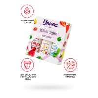 Набор гелей-смазок Yovee для любви (721004+721012+721054), вкус (клубн+ваниль) + увл (алоэ), 3х50 мл