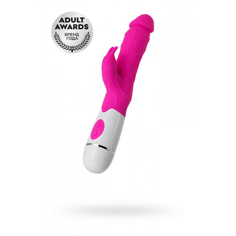 Нереалистичный вибратор TOYFA A-Toys  Mist, Силикон, Розовый, 25,4 см