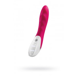 Вибратор Mystim Sassy Simon силиконовый, розовый, 27 см