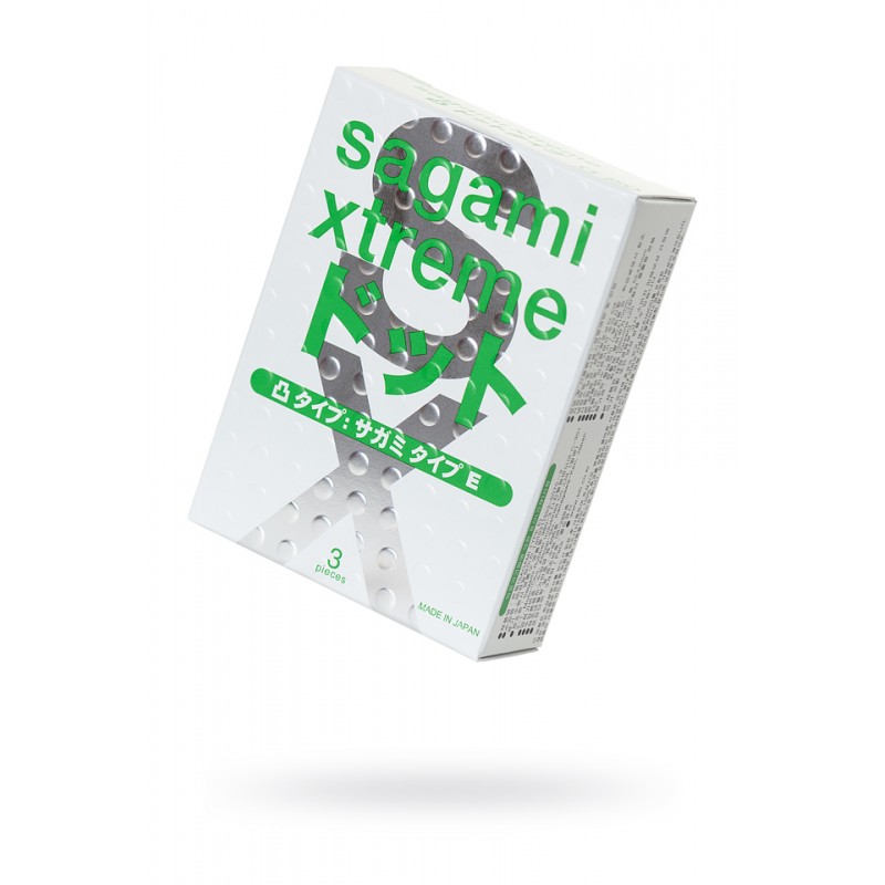 Презервативы латексные Sagami Xtreme Type-E №3