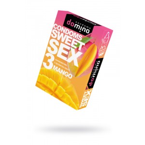 Презервативы Luxe DOMINO  SWEETSEX, манго  №3
