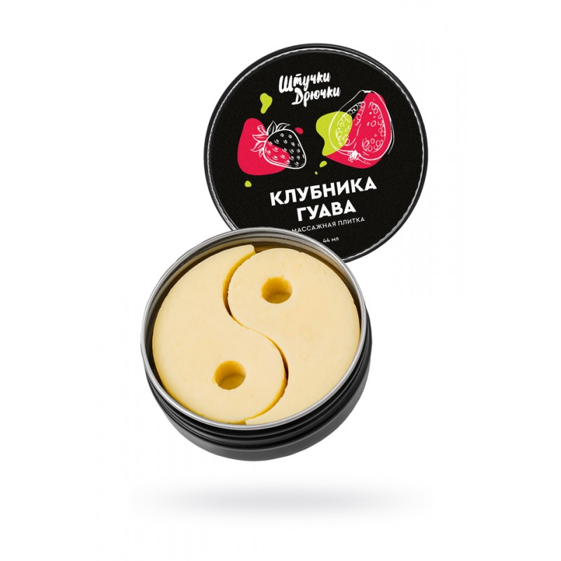 Массажная плитка Клубничная Гуава Штучки-Дрючки 44 гр