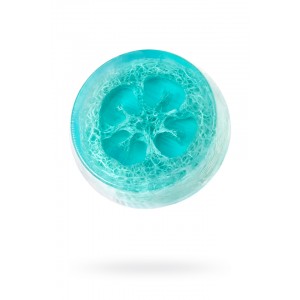 Мыло с люфой Eromantica La Fleur, зеленое, 85 г