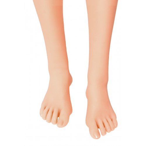 Кукла реалистичная Jia, TPE, телесная, 160 см