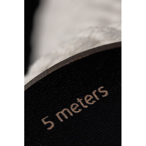 Веревка для шибари Pecado BDSM, на катушке, хлопок, белая, 5 м.