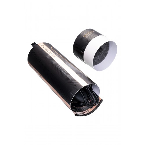 Нереалистичный вибратор WANAME D-SPLASH TSUNAMI, силикон, чёрный, 18,3 см