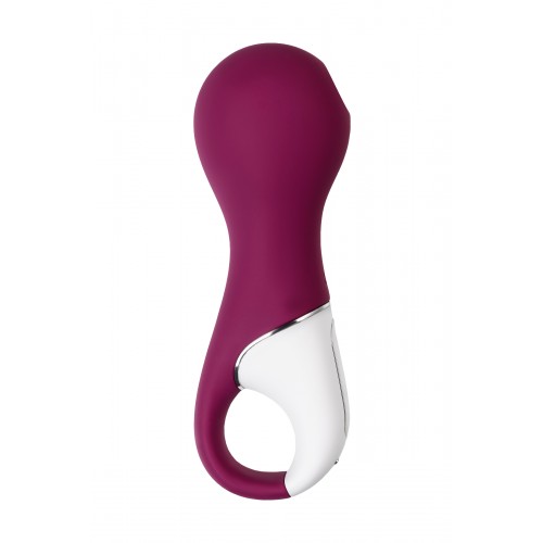 Вакуум-волновой бесконтактный стимулятор клитора Satisfyer Lucky Libra, силикон, красный, 15,7 см