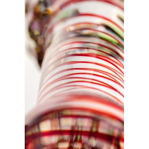 Двусторонний фаллоимитатор Sexus Glass, стекло, прозрачный, 17,5 см