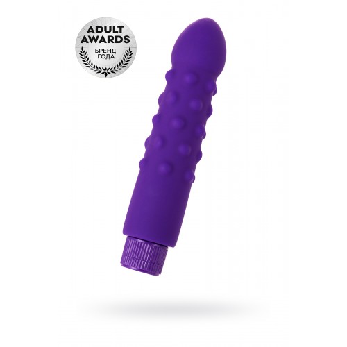 Нереалистичный вибратор TOYFA A-Toys, силикон, фиолетовый, 17 см