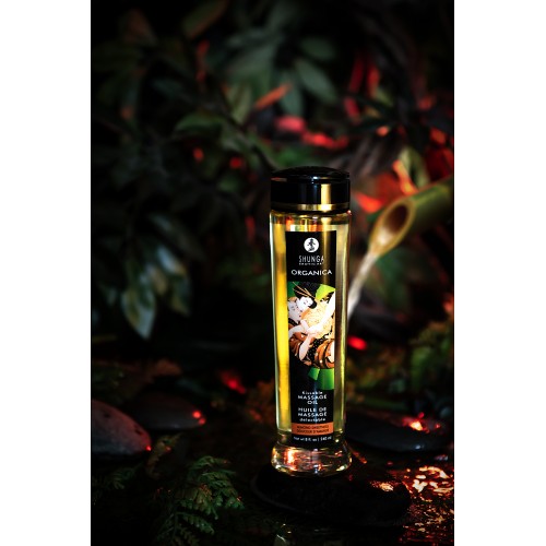 Масло для массажа Shunga Organica Almond Sweetness, натуральное, возбуждающее, с ароматом миндаля, 250 мл