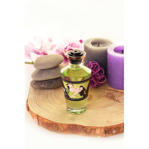 Масло для массажа Shunga Midnight Sorbet, разогревающее, с ароматом щербета, 100 мл