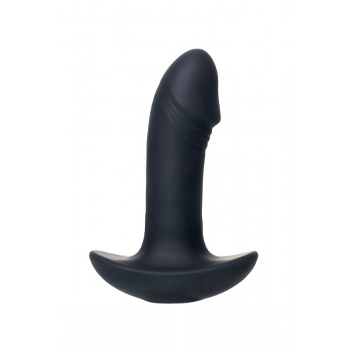 Стимулятор простаты PPP Enkakuzeccho DEEP ANAL VIBE, силикон, черный, 10,2 см