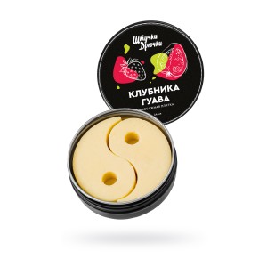 Массажная плитка Клубничная Гуава Штучки-Дрючки 44 гр (иной угол)