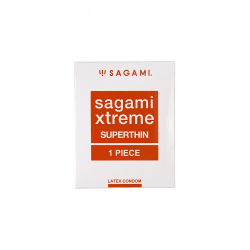 Презервативы Sagami, Superthin, латекс, 18,5 см, 5,2 см, 1 шт.