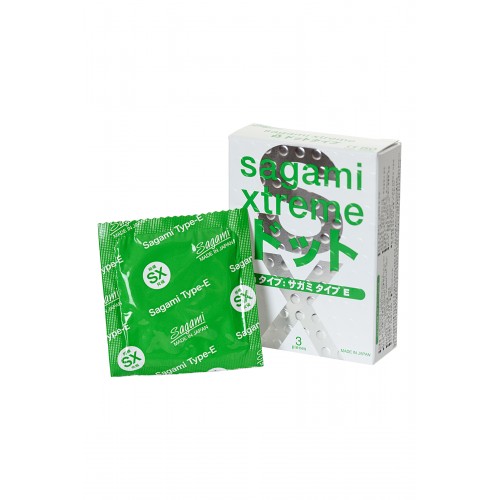 Презервативы латексные Sagami Xtreme Type-E №3