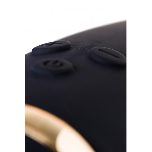 МЯГКАЯ вакуумная упаковка нереалистичный вибратор WANAME D-SPLASH  Storm, Силикон, Чёрный, 22,5 см