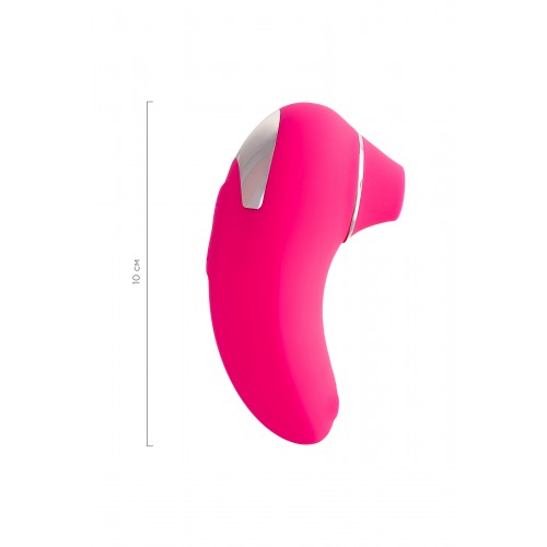 Вакуум-волновой бесконтактный стимулятор клитора LEROINA by TOYFA Laly, силикон, розовый, 10 см