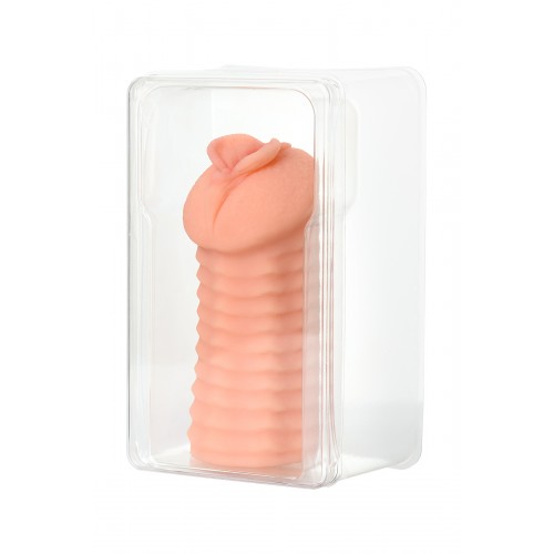 Мастурбатор реалистичный KOKOS ELEGANCE.006, TPR, телесный, 16 см