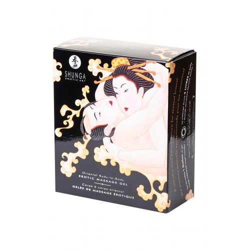 Массажный гель 2 в 1 Shunga, для скользкого секса, манго